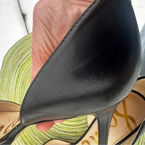 Sam Edelman TELSA D'Orsay Pump 3" Heels Black women's size 11 - Picture 9 of 13